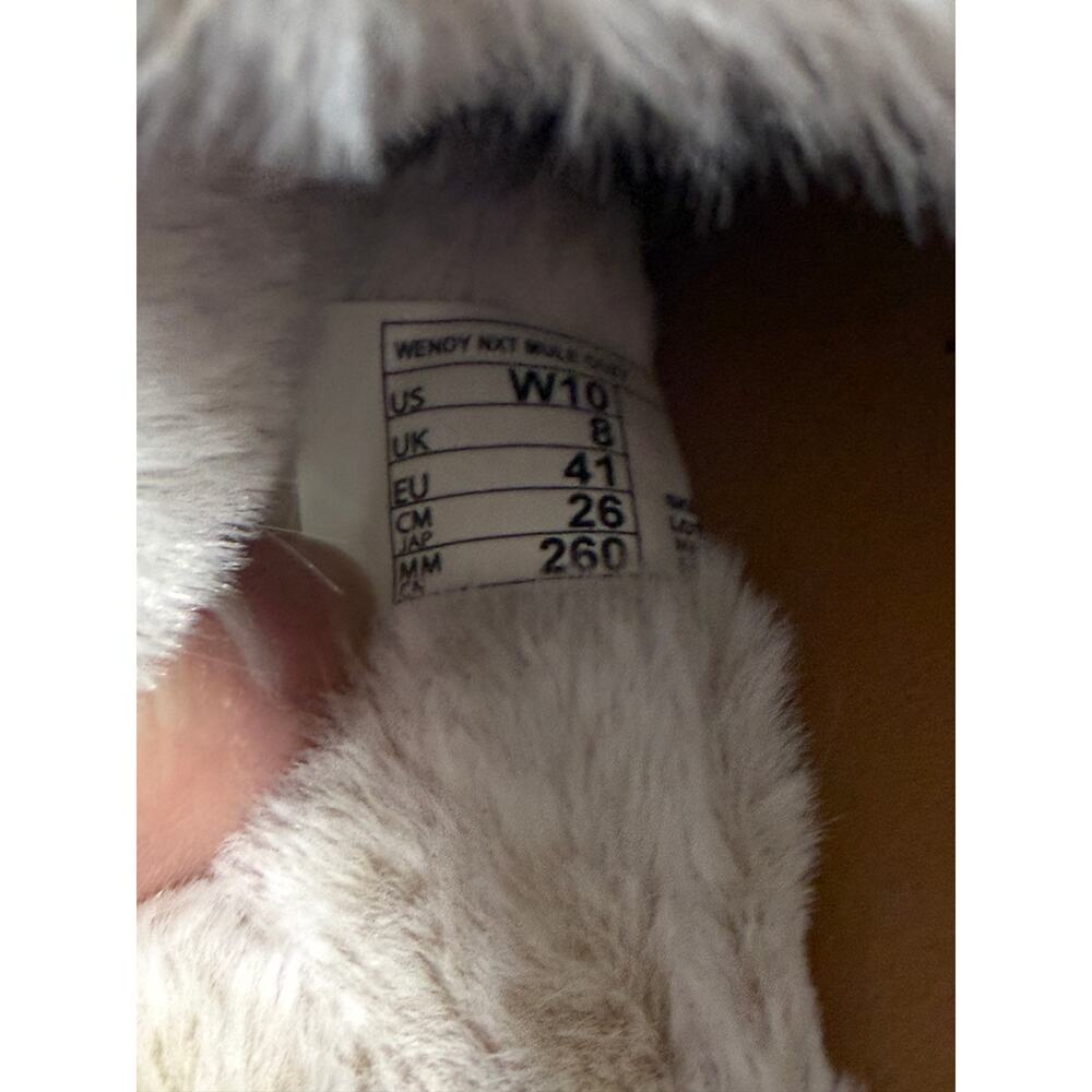 Hey Dude Wendy Faux Fur Lined Loafer Slippers Chestnut Women’s Size 10 - Picture 8 of 11